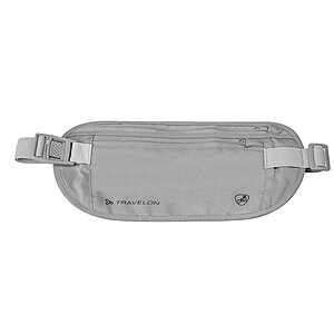 [Prime]Travelon RFID Blocking Waist Pouch (Gray) $11.98 + Free Shipping