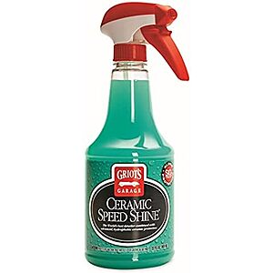 [Prime, SnS] $11.11* | 22-Oz Griot's Garage Ceramic Speed Shine Detail Spray for Car Detailing at Amazon