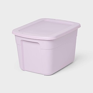 18gal Non-Latching Storage Tote Lavender - Brightroom™ $5.6