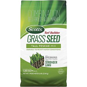 [Prime] 5.6-Lb Scotts Turf Builder Tall Fescue Grass Seed Mix $11.87 w/ S&S + Free Shipping