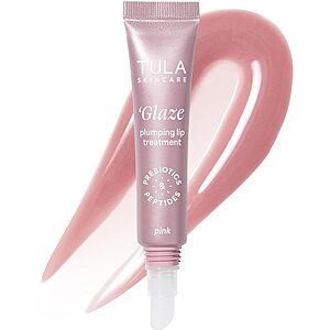 [Prime] TULA Skin Care Glaze Plumping Lip Treatment $4.86 w/ S&S + Free Shipping