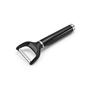 [Prime] 7.3'' KitchenAid Y Peeler with Ergonomic Handle and Single Edge Blade(Onyx Black) $5.99 + Free S&H at Amazon