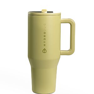 $27.99: HydroJug Traveler 32 oz Water Bottle with Handle & Flip Straw, Olive