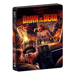 Dawn of the Dead - Limited Edition Steelbook 4K Ultra HD + Blu-ray $25.49 Amazon