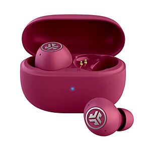 JLab - Go Pop ANC True Wireless In-Ear Bluetooth Earbuds - Fuchsia $12.99