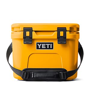 $150.00: YETI Roadie 15 Hard Cooler with DoubleDuty Shoulder Strap
