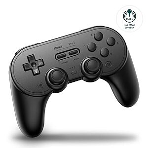 [Resale, AC] $26.59 | 8Bitdo Pro 2 Bluetooth Controller for Switch (Black) (Used - Like New) at Amazon