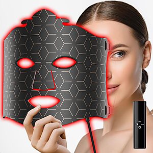 gelpal 7-1 Colors LED Facial Skin Care Mask, Red Light Mask for Face $19.99