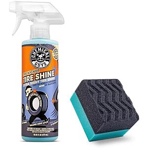 [Prime, SnS] $7.97* | 16-fl-oz Chemical Guys Tire Kicker Sprayable Extra Glossy Tire Shine w/ Applicators at Amazon