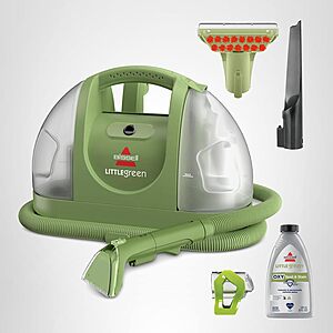 Prime Members: BISSELL Little Green Multi-Purpose Portable Carpet and Upholstery Cleaner $94.99