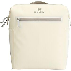 [Prime] Stanley All Day Madeleine 14.8-Quart 20-Can Soft Cooler Backpack (Cream) $64.60 + Free Shipping