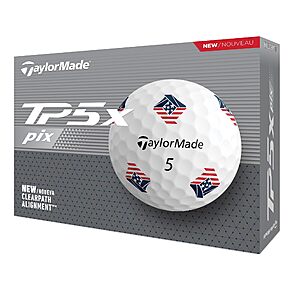 TaylorMade Golf TP5X USA Dozen Balls $33.24