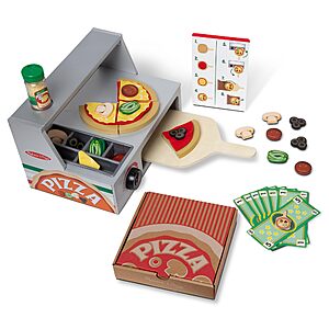 41-Piece Melissa & Doug Top & Bake Wooden Pizza Counter Play Set $26 + Free Shipping w/ Prime or on $35+
