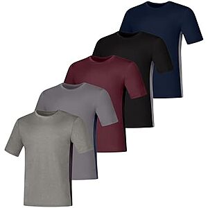 [Prime] $21.50 | 5-Pack Hanes Men's T-Shirt at Amazon