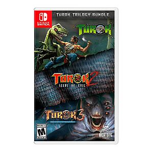 Turok Trilogy Bundle (Switch) $14.99 + Free Shipping w/ Prime or on $35+