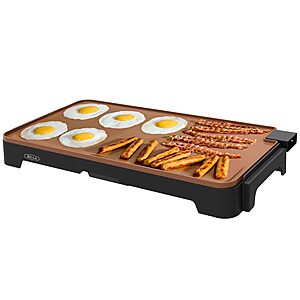[Prime]$39.17: Bella XL Electric Ceramic Titanium Griddle – 15 Eggs, Non-Stick, 12" x 22", Easy Clean at Amazon