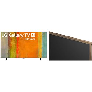 [Prime] 65" LG Art Gallery QNED AI LX7B Series Mini LED Smart TV w/ Teak Bezel & Natural Wood Magnetic Frame $1199.99 + Free Shipping