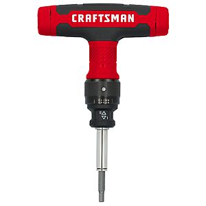 $24.99: CRAFTSMAN 13 Piece Speeddrive Ratcheting T-Handle Set (CMHT68135)