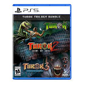 $14.99* | Turok Trilogy Bundle (PlayStation 5) at Amazon