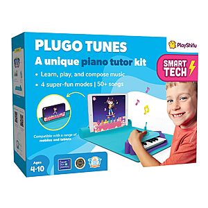 [Prime]PlayShifu Plugo Tunes Interactive Musical Toy and Piano Learning Kit $7.99 + Free S&H at Amazon