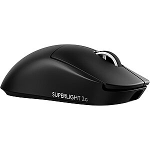 Logitech Pro X Superlight 2c 51g 44K DPI Wireless Gaming Mouse (Black, Pink or White) $112.48 + Free Shipping