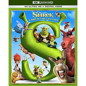 New Gruv Users: Shrek 4-Movie Collection (4K Ultra HD + Digital) $19.97 + Free Shipping