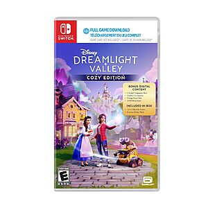 [Prime]Disney Dreamlight Valley Cozy Edition CIB (Nintendo Switch/PS5) $19.99 + Free S&H