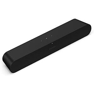 [Resale, AC] $144.06 | Sonos Ray - Compact Soundbar for TV and Music - Black (Used - Like New) at Amazon