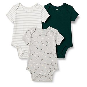 $7-$9: Amazon Essentials x Sofia Grainge Unisex Babies' Short Sleeve Crewneck Bodysuit (Newborn-18M) $8.63