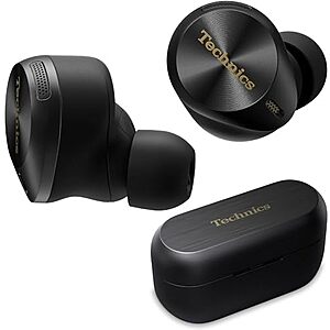 [Resale, AC] $107.74 | Technics EAH-AZ80 True Wireless Noise Cancelling Earbuds (Used - Like New) at Amazon
