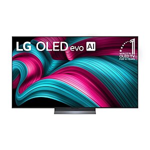 LG.com 65 Inch Class LG OLED evo AI C5 4K Smart TV $1199.99