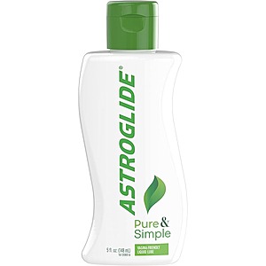 5-Oz Astroglide Pure & Simple Water-Based Personal Lubricant $8.78 w/ S&S + Free Shipping