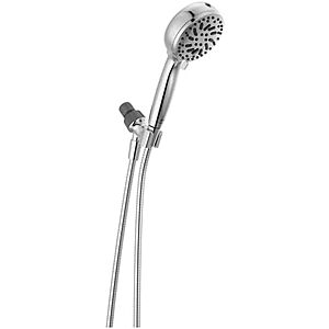 [Resale, AC] $24.35 | Delta Faucet ProClean Chrome Shower Head with Handheld, 6 Spray Settings, Chrome 75740 + 10% Back w/ Prime Visa Card (Used - Like New) at Amazon