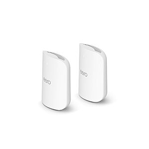 Amazon eero Pro 7 tri-band mesh Wi-Fi 7 router (newest model), 2-pack (Select Accounts) $339.99