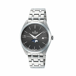 Edox Les Vauberts Moonphase 80505 Men's Automatic Watch - $606