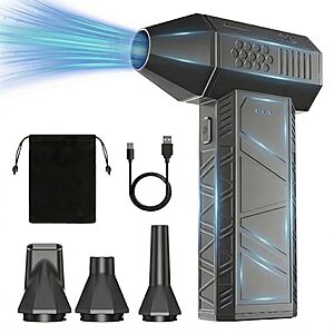 Prime: YOTON 110,000 RPM Rechargeable Electric Air Duster w/ 4 Nozzles & Storage Bag $18.99 + Free Shipping