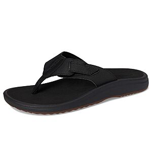 Clarks Men's Breeze Cloudsteppers Flip-Flop, Black $25 $24.99