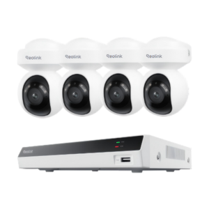 4-Pack Reolink RLK8-800PT4 4K PoE Camera System w/ Auto Tracking, Color Night Vision & 8CH 2TB NVR $525 + FS