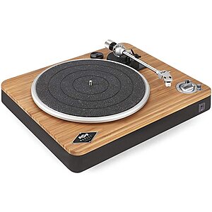 House of Marley Stir It Up Wireless Turntable: Vinyl Record Player with Wireless Bluetooth Connectivity, 2 Speed Belt, Built-in Pre-Amp, and Sustainable Materials $139.99