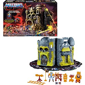 [Prime] Masters of the Universe Vintage Castle Grayskull Playset w/ Display Mat & Spaceman Figure & Accessories (Amazon Exclusive) $85 + Free Shipping