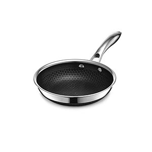 HexClad 7 Inch Hybrid Nonstick Frying Pan, Stay-Cool Handle, Dishwasher and Oven Safe, Induction Ready, Compatible with All Cooktops $72.7