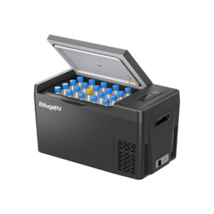 BougeRV 12V 23 Quart Portable Fridge Black For Travel $142.5