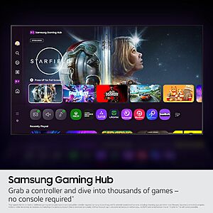 Samsung 65-Inch Class OLED S90F 4K Smart TV (2025 Model) NQ4 AI Gen3 Processor Upscaling Pro HDR +, Motion Xcelerator 144Hz, Vision Alexa Built-in $1167