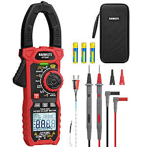 Kaiweets $30 off coupon - HT208D inrush clamp meter $58