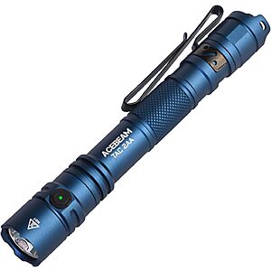 ACEBEAM TAC 2AA 2.0 EDC Flashlight, 1400 Lumens, Dual Fuel; $24.22