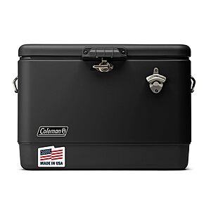 54-Quart Coleman Reunion Premium Insulated Steel Belted Cooler $124.99 + Free Shipping