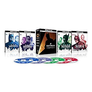 [Prime] $32.99* | Batman 4-Film 1989-1997 Collection (4K Ultra HD + Blu-ray) at Amazon
