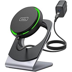 [Prime, AC] $10.48* | INIU MagPro 15W Magnetic Fast Charging Wireless Charger Stand (Black) at Amazon