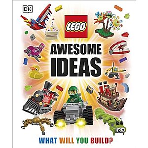 [Prime] $8.87* | LEGO Awesome Ideas Hardcover Book (Lego Ideas) at Amazon