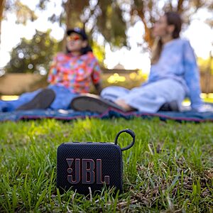 JBL Go 4 - Ultra-Portable, Waterproof and Dustproof Bluetooth Speaker (Various Colors) $37.95